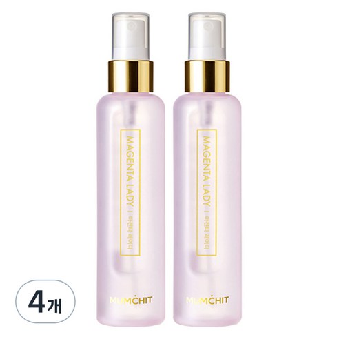 멈칫 헤어 앤 바디미스트 마젠타 레이디향, 105ml, 4개