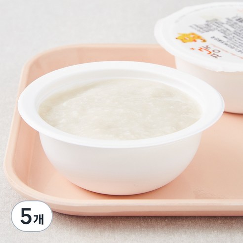 짱죽 초기 7개월 부터 묽은죽 이유식, 혼합맛(닭가슴살 / 느타리버섯), 160g, 5개