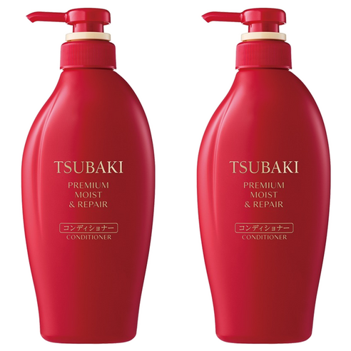 츠바키 프리미엄 모이스트 & 리페어 컨디셔너, 2개, 450ml