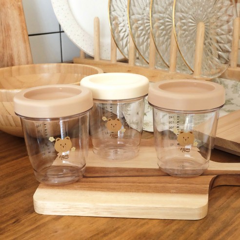 엄마의 사랑과 정성을 담아, 티지엠 에코젠 이유식 용기로 안전하게!