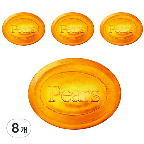 페어스 퓨어 앤 젠틀 솝 바 위드 내추럴 오일 비누, 100g, 8개