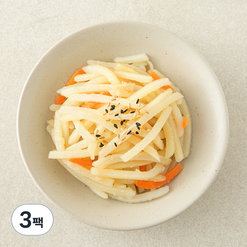 집반찬연구소 감자채볶음, 120g, 3팩