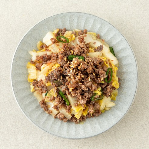 집반찬연구소 한우 배추볶음, 110g, 1개