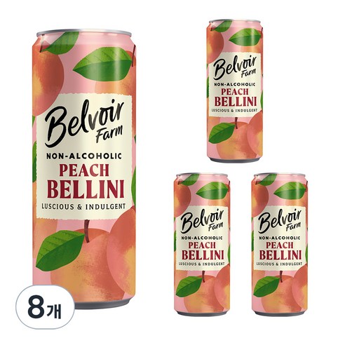 벨부아팜 피치 벨리니, 8개, 250ml