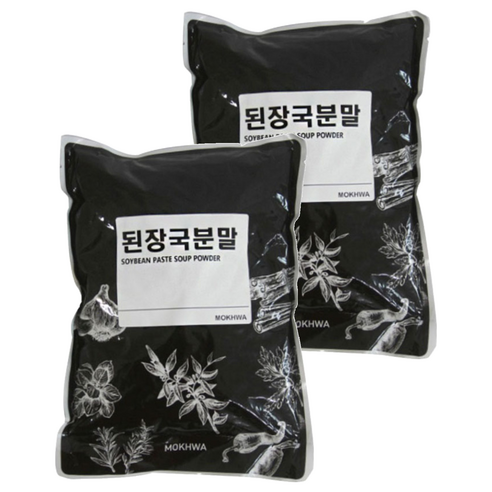 딜리셔스마켓 된장국 분말, 500g, 2개