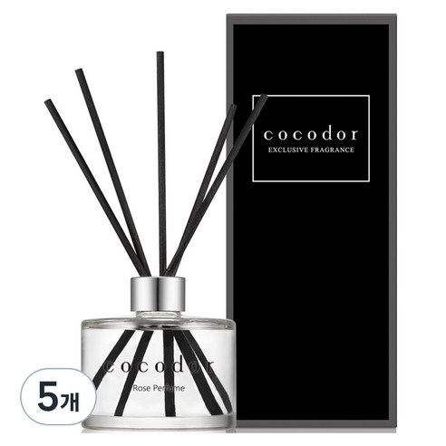 코코도르 디퓨저, 로즈퍼퓸, 200ml, 5개