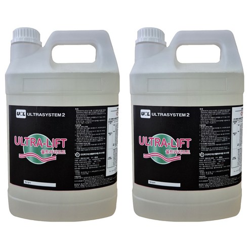 울트라켐랩스 울트라리프트 다목적 카펫 직물류 전용세제 업소용, 2개, 3.75L