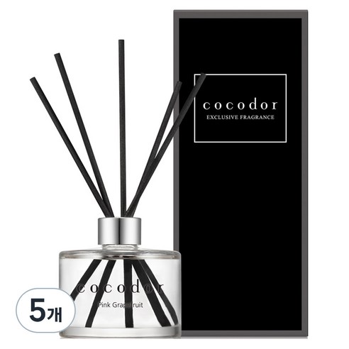 코코도르 디퓨저, 핑크그레이프프룻, 200ml, 5개