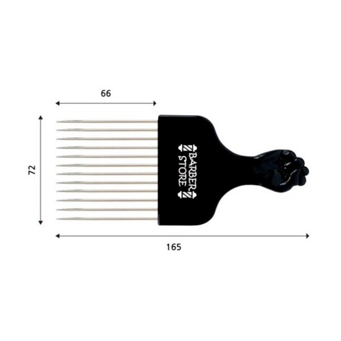 바버스토어 롱헤어 포마드 콤, 1개