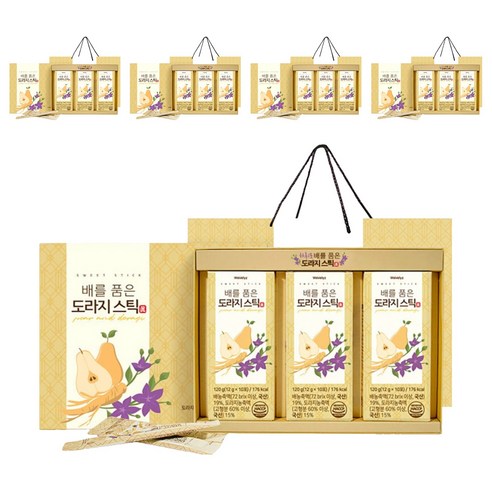 위블리즈 배를 품은 도라지스틱 진, 120g, 15개