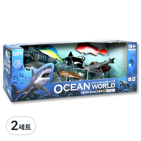 반디 오션월드 피규어 8종 세트, 2세트