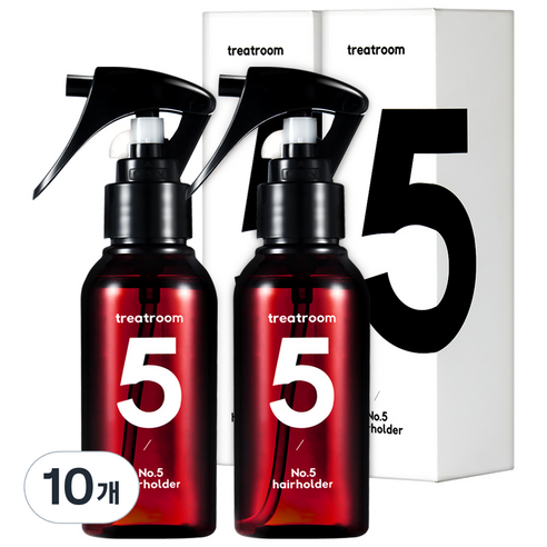 트리트룸 넘버파이브 헤어홀더 미스트, 100ml, 10개