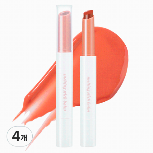 머지 모어 샤인 멜팅 스틱 밤, MS03 다이브 코랄, 2g, 4개