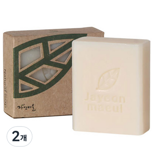 자연마을 콜라겐비누, 80g, 2개