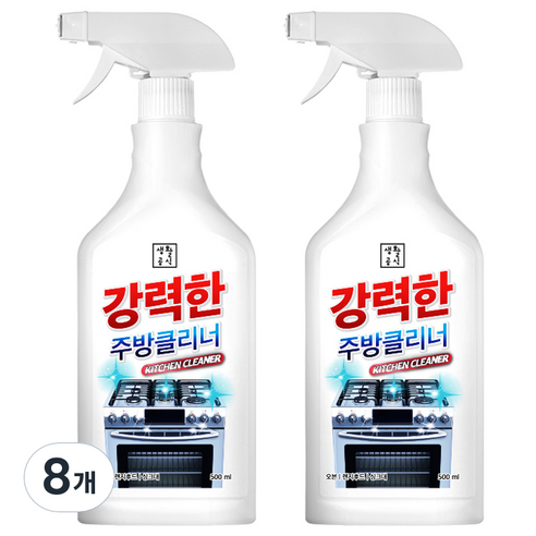 생활공식 강력한 주방클리너, 500ml, 8개