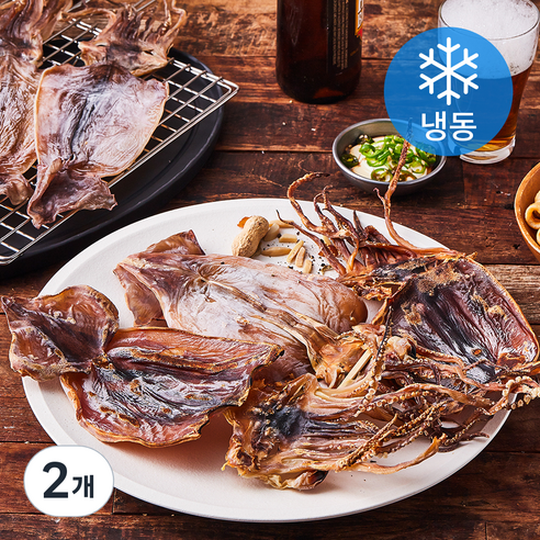 포항시 인증 구룡포건조 건오징어 (냉동), 300g(5미), 2개