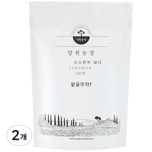 팥율무차T, 1.2g, 50개입, 2개