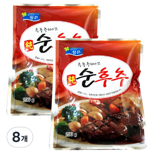청은 순후추, 200g, 8개