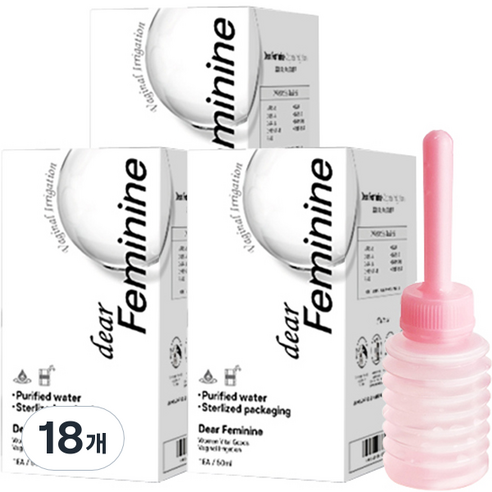 디어페미닌 여성 청결제, 18개, 50ml