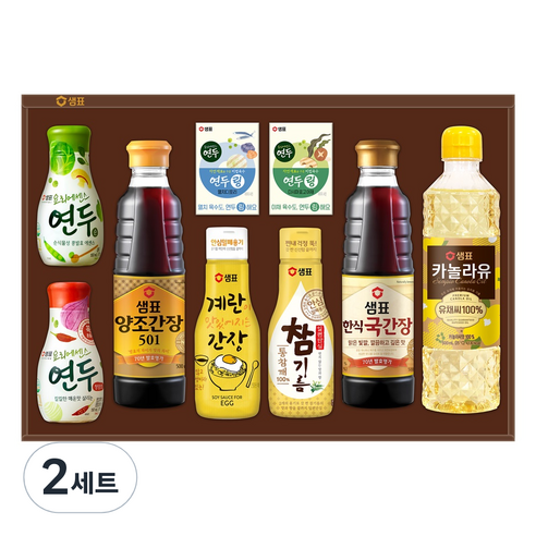 샘표 진심담은 S호 선물세트, 2세트