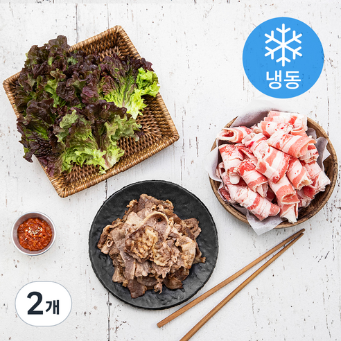 곰곰 대패우삼겹 (냉동), 800g, 2개 800g × 2개 섬네일