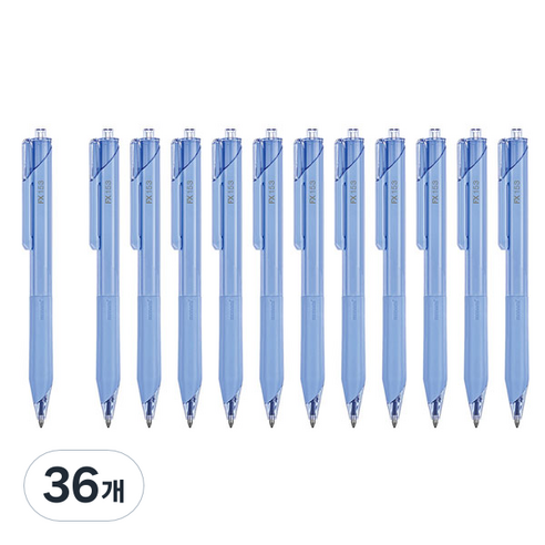 모나미 FX 153 볼펜 0.5mm, 블루, 36개