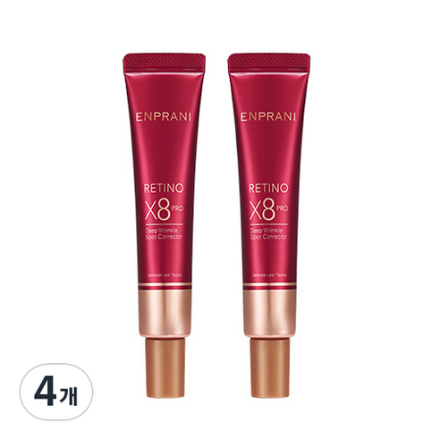 엔프라니 레티노에이트프로딥 링클 스팟 코렉터 아이크림, 15ml, 4개