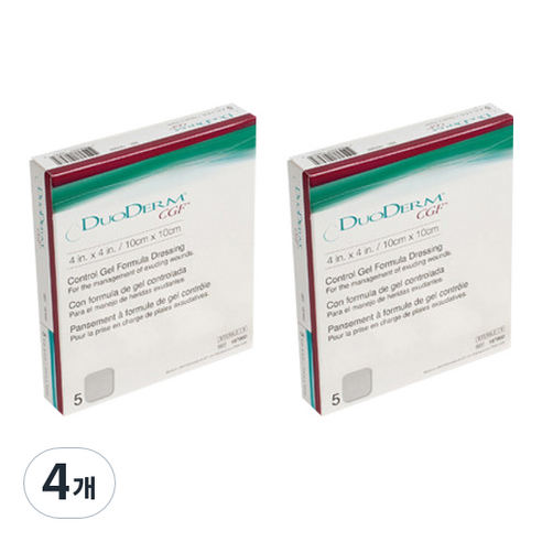 콘바텍 듀오덤 CGF 재생밴드 5매, 4개