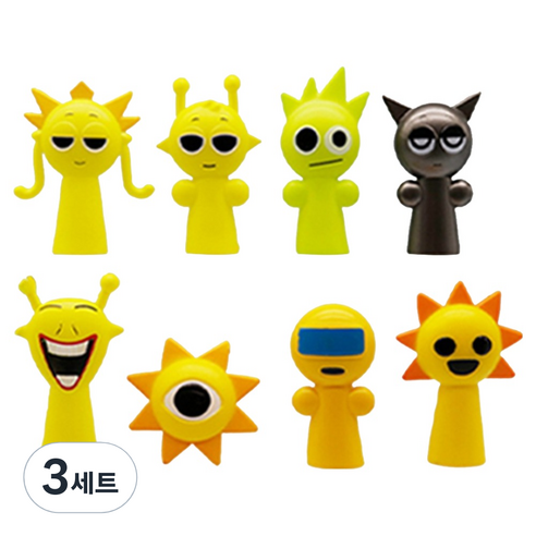 아트조이 스프런키 피규어 8종 세트 2세대, 3세트