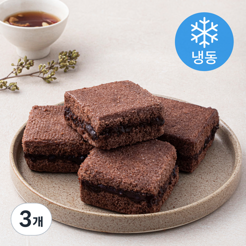 시루조아 초코설기 (냉동), 680g, 3개