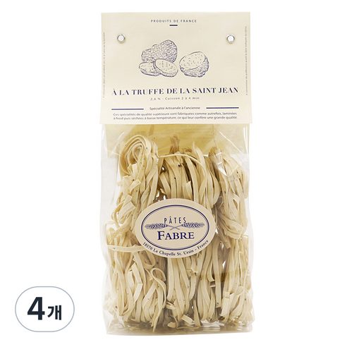 빠뜨 파브르 트러플 탈리아텔레 파스타, 250g, 4개