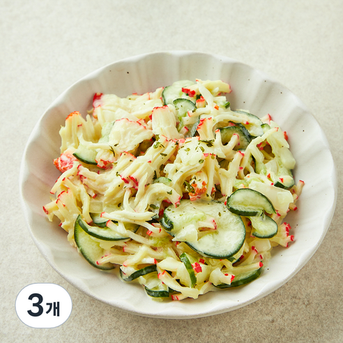 정미경키친 게맛살 오이 샐러드, 150g, 3개