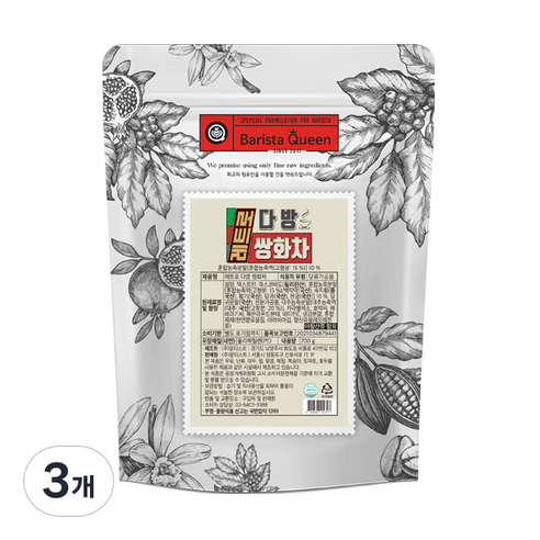 바리스타퀸 레트로 다방 쌍화차 파우더, 700g, 1개입, 3개