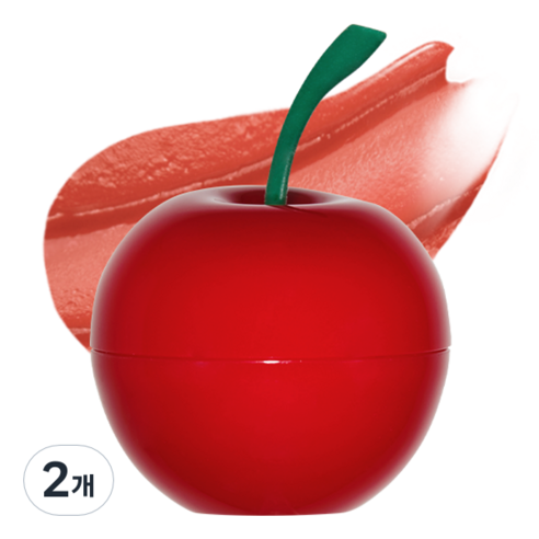 토니모리 미니 과일 립밤, 체리, 7g, 2개