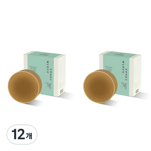 헤이네이처 어성초 비누 라벤더향, 100g, 12개