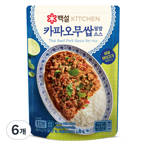 백설 카파오무쌉덮밥소스: 간편한 맛의 혁신