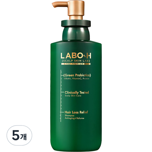 라보에이치 더프리미엄9 샴푸 시트러스 허벌향, 337ml, 5개