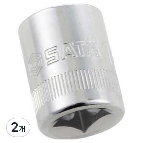 사타 육각 소켓 9mm 12304, 2개