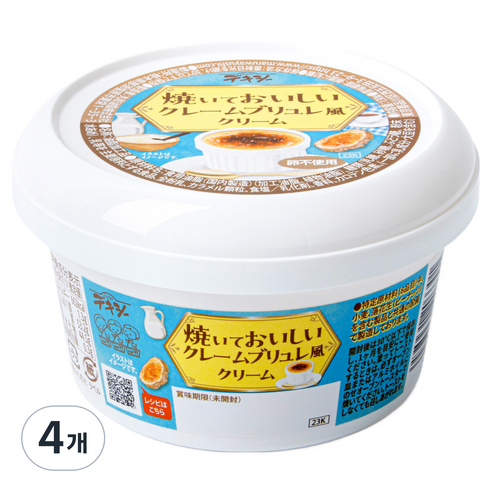 마루와유지 에이스엠앤티 스프레드 크림브륄레맛, 4개, 130g