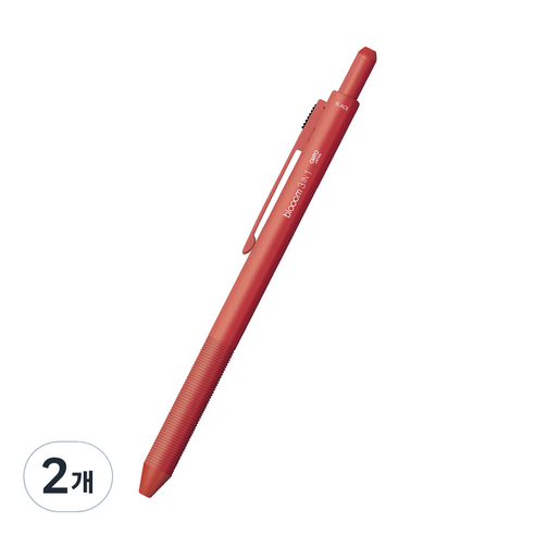 OHTO Blooom 3in1 블룸 멀티펜 4색 오토 멀티펜, 레드, 2개