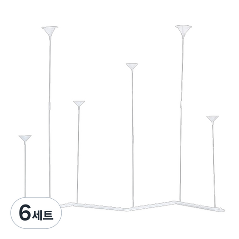 파티쇼 풍선스탠드 슬림 세트, 6세트