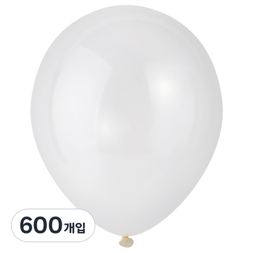 파티팡 풍선 라운드 30cm, 클리어, 6개
