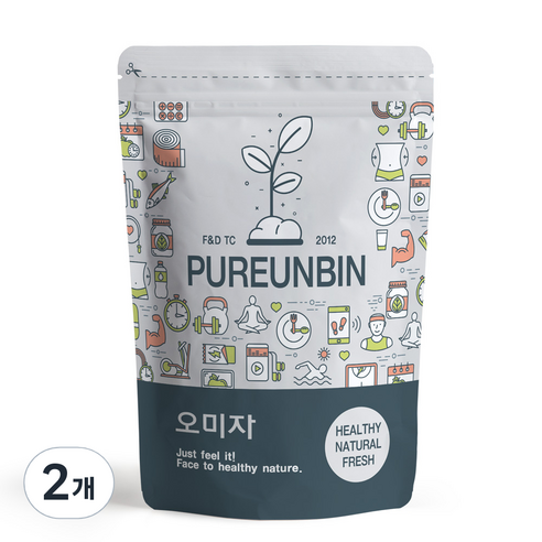 푸른빈 문경 오미자 열매, 1개입, 2개, 300g
