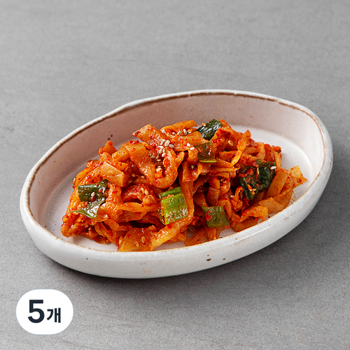 반찬천국 동치미무 무침, 190g, 5개