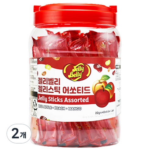 젤리벨리 젤리스틱 어쏘티드 45개입, 2개, 900g