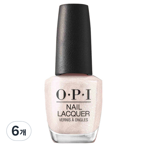 오피아이 네일락커, NLH 022 Gemini and I, 6개, 15ml
