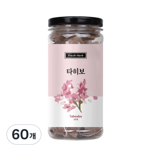 신선약초 타히보차 삼각티백, 1.5g, 60개