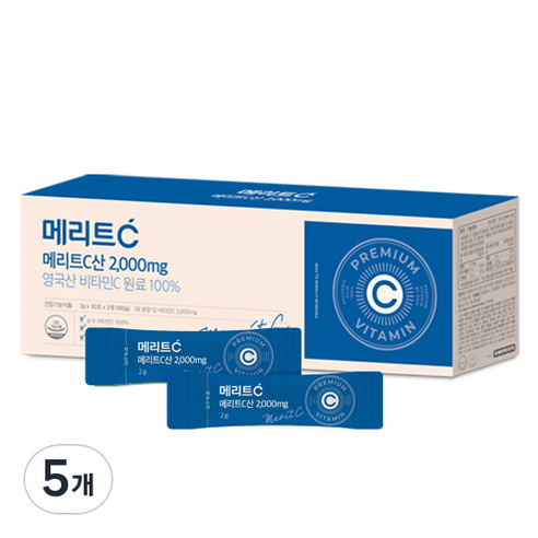 휴온스 메리트C 메리트C산 비타민 2000mg 90p, 5개, 180g