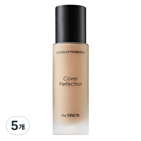더샘 커버 퍼펙션 컨실러 파운데이션 30ml, 5개, 2.0 리치 베이지