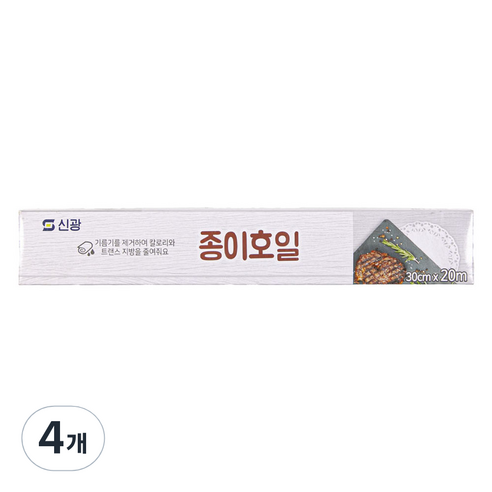UH홈데코 종이호일 롤형, 4개, 20m